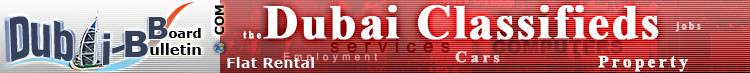Dubai Bulleting Board - The Dubai Classifieds