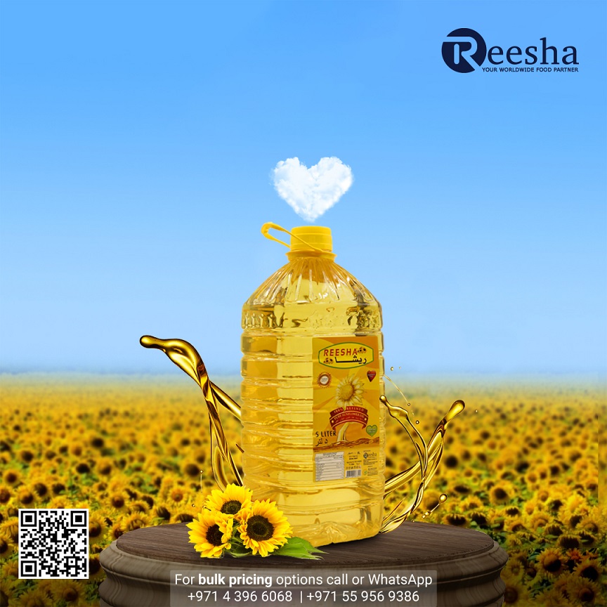 Get Wholesale Turkey, And Ukraine Sunflower Oil At Affordable Rates From Reesha Trading In Uae