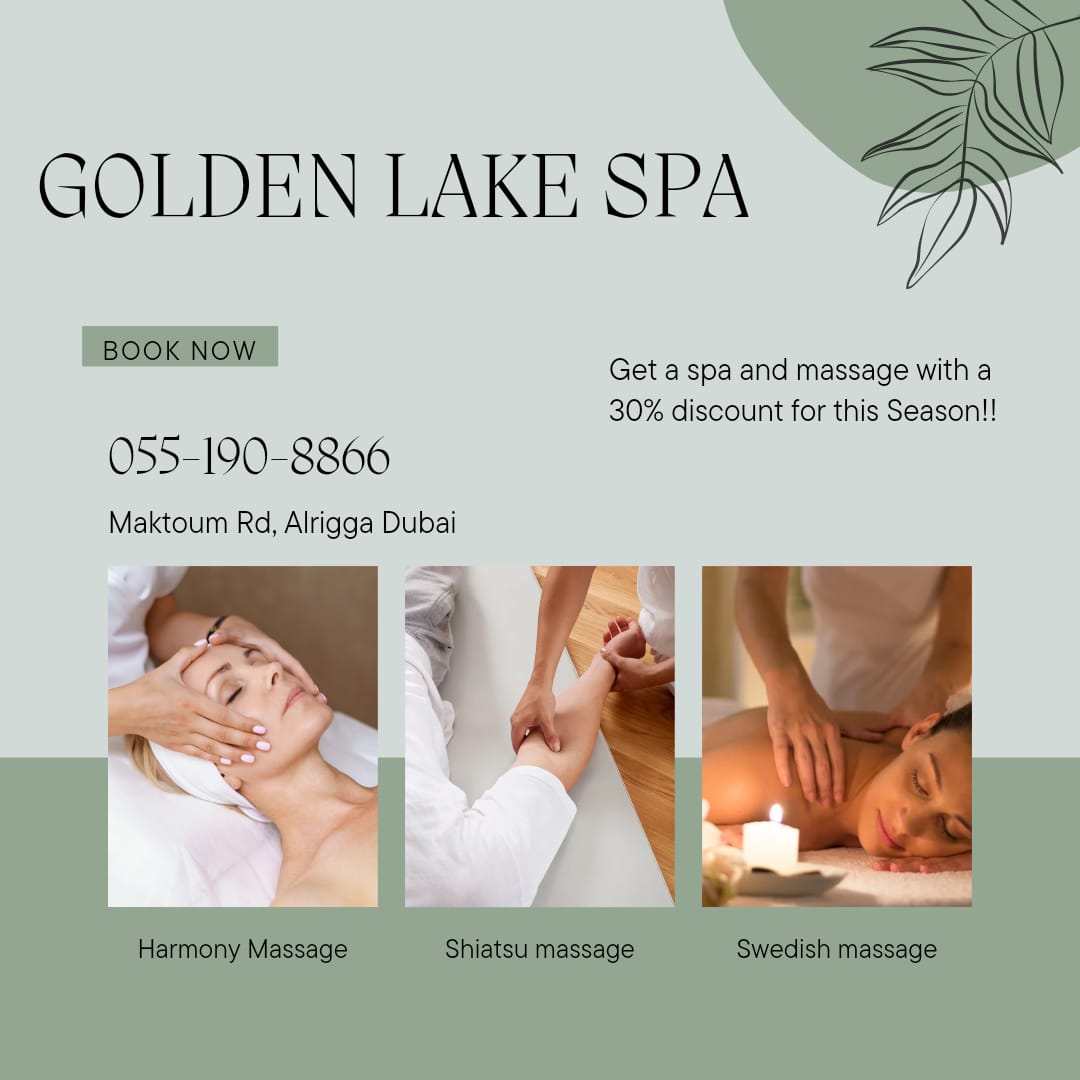 Golden Lake Spa Massage in Dubai