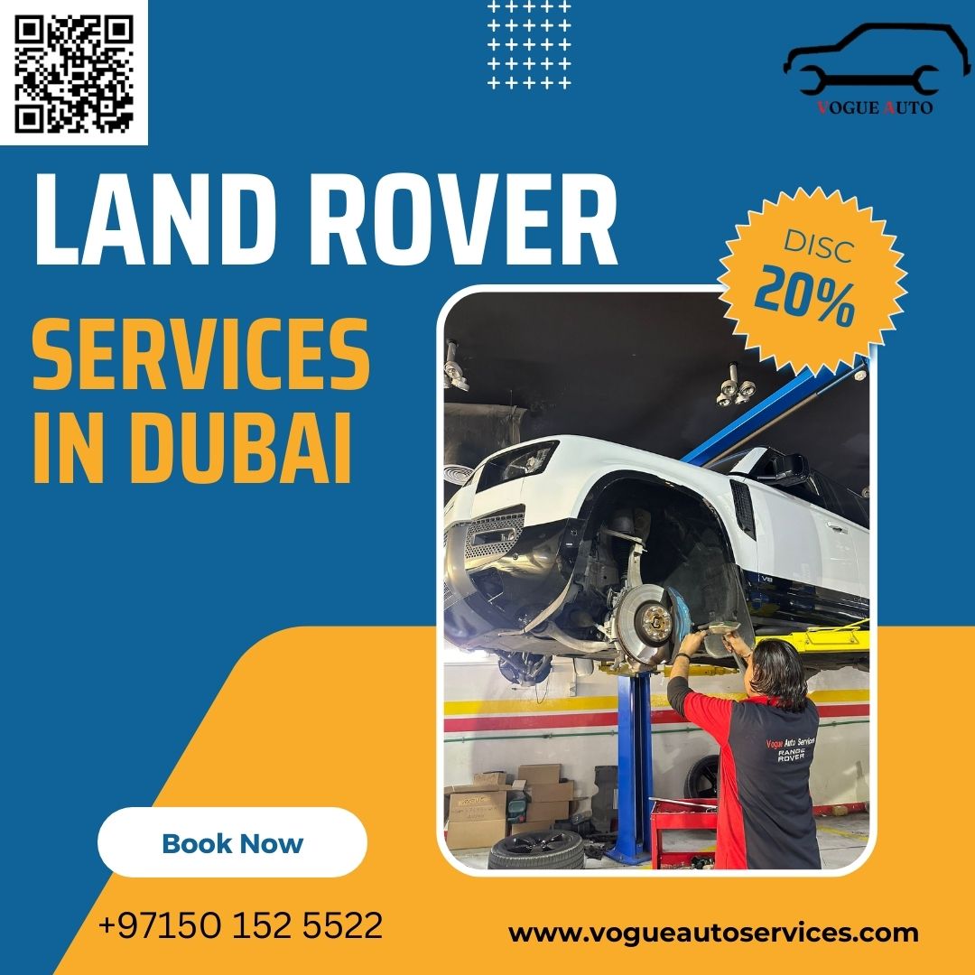 Range Rover And Rolls Royce Maintenance Garage In Dubai