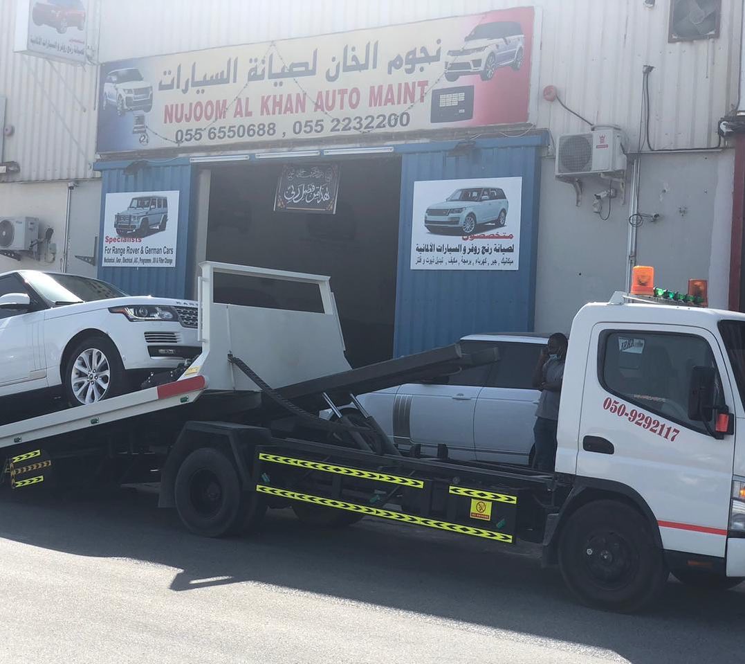 Range Rover Workshop In Sharjah