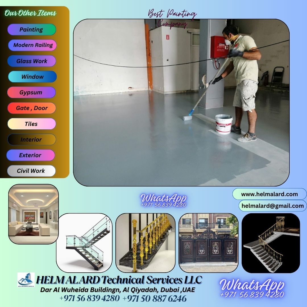 Industrial Epoxy Painting Work In Ajman,sharjah,dubai,uae