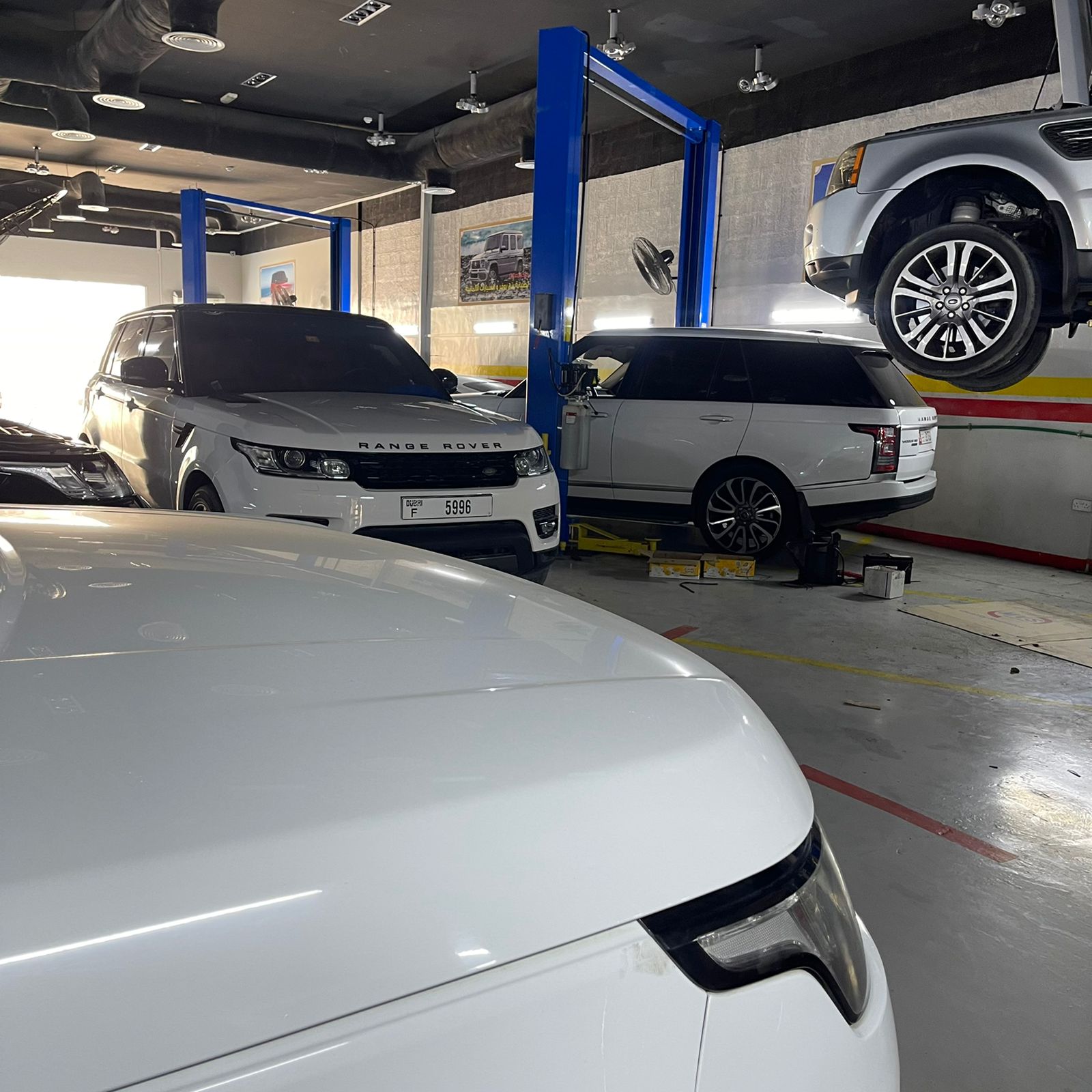 Range Rover Service Center In Sharjah