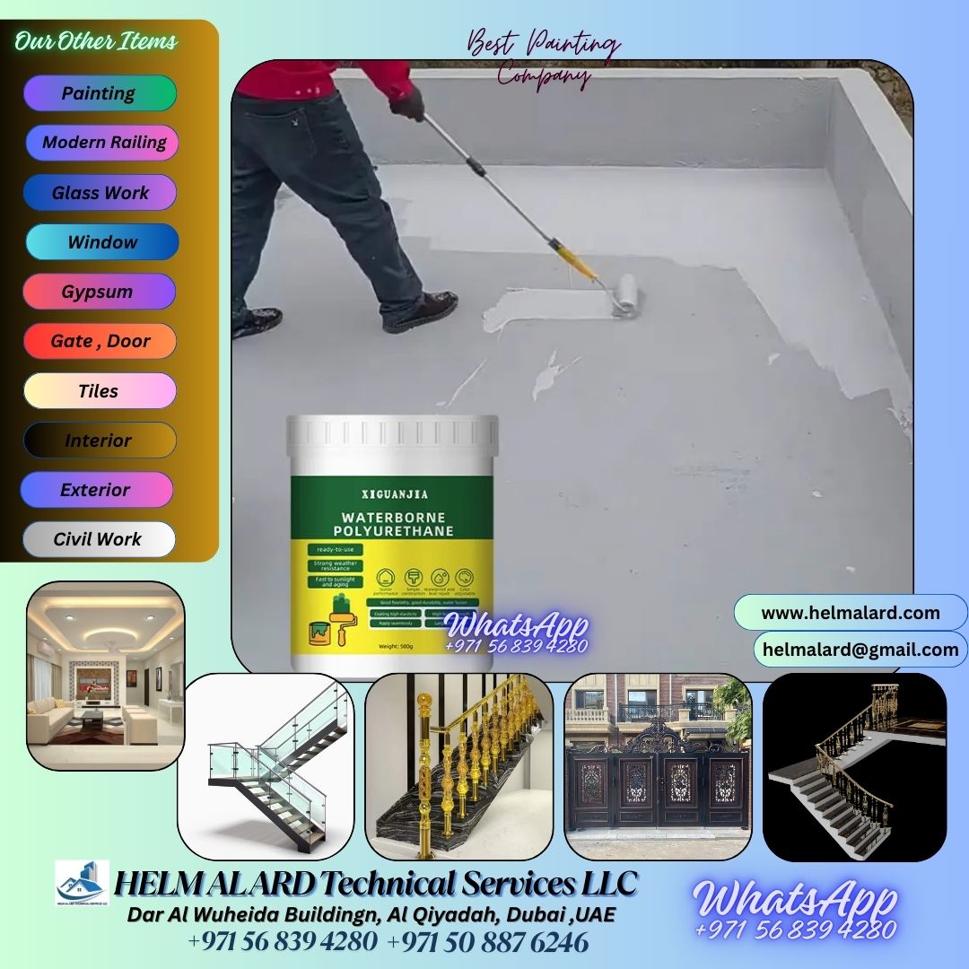 Industrial Epoxy Painting Work In Ajman,sharjah,dubai,uae