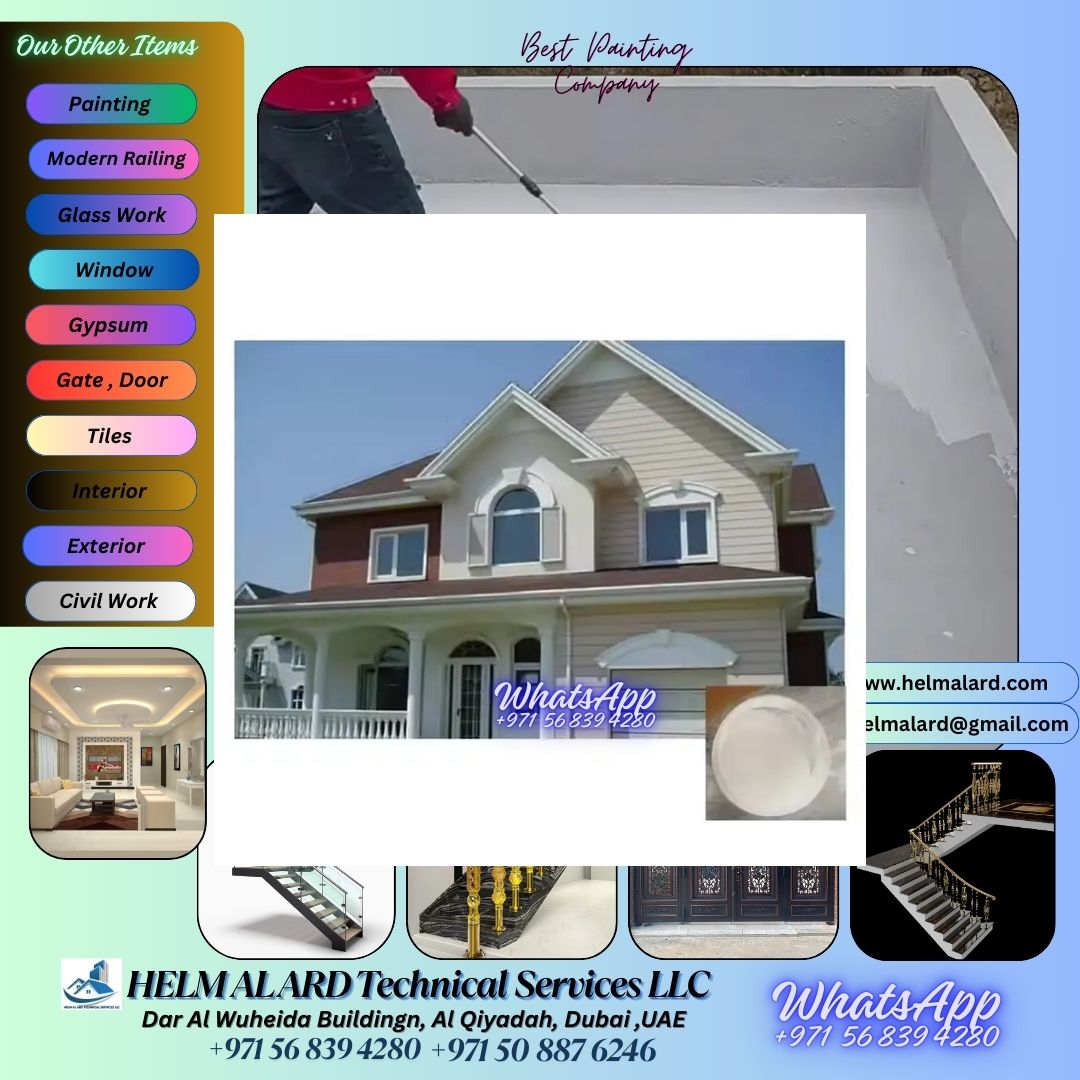 Villa Painting Contractor In Ajman,sharjah,dubai,uae