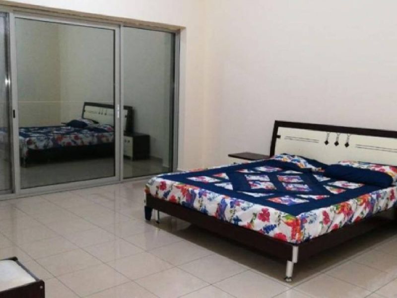 BRand New Beautiful Room +private Washroom +balcony Available In Hamdan Street Opp Hamdan Centre