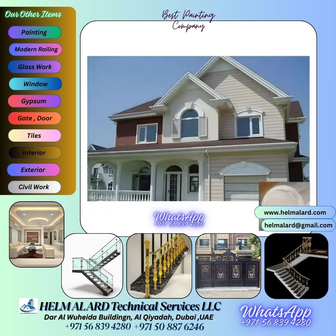 Villa Painting Contractor In Ajman,sharjah,dubai,uae