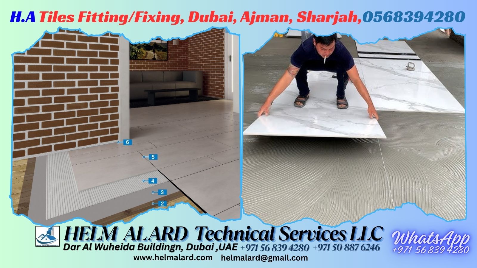 Intalock Fixing Sub Contractor In Sharjah,dubai,uae