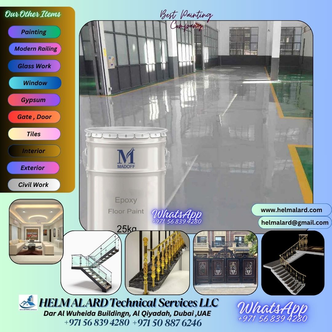 Industrial Epoxy Painting Work In Ajman,sharjah,dubai,uae