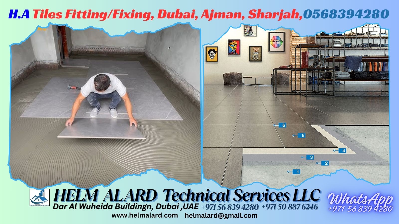 Intalock Fixing Sub Contractor In Sharjah,dubai,uae
