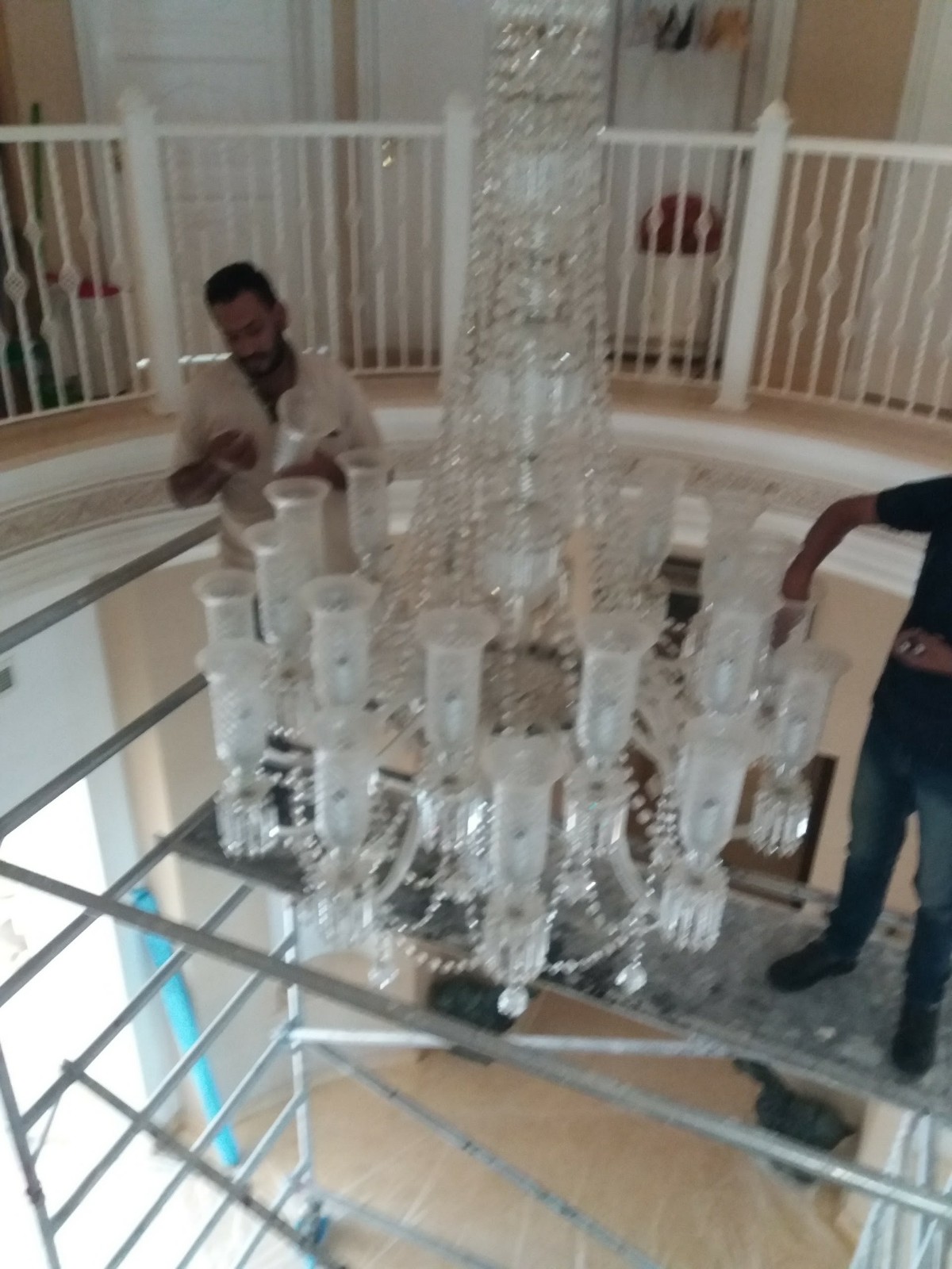 Call Us 0525868078 For Professional Chandelier Installation, Cleaning, Services