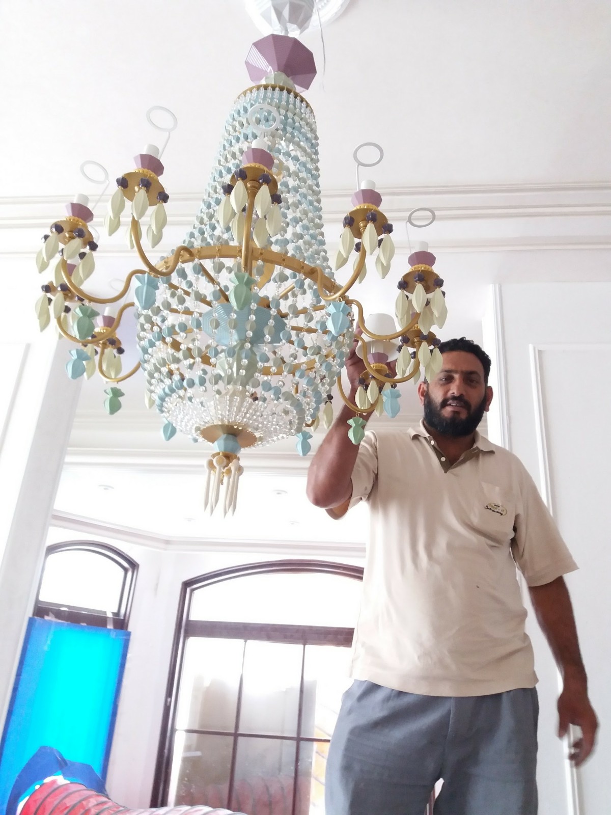 Call Us 0525868078 For Professional Chandelier Installation, Cleaning, Services