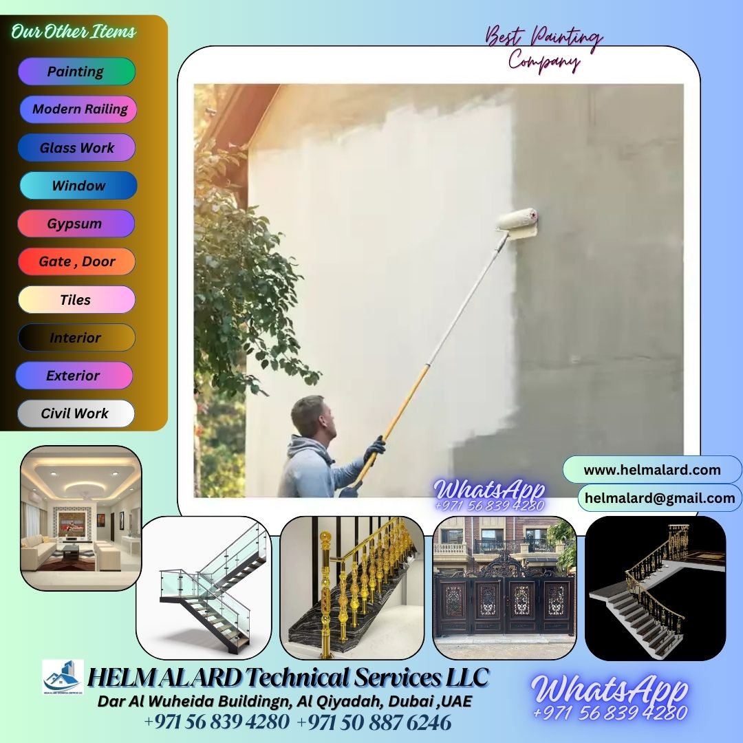 Villa Painting Contractor In Ajman,sharjah,dubai,uae
