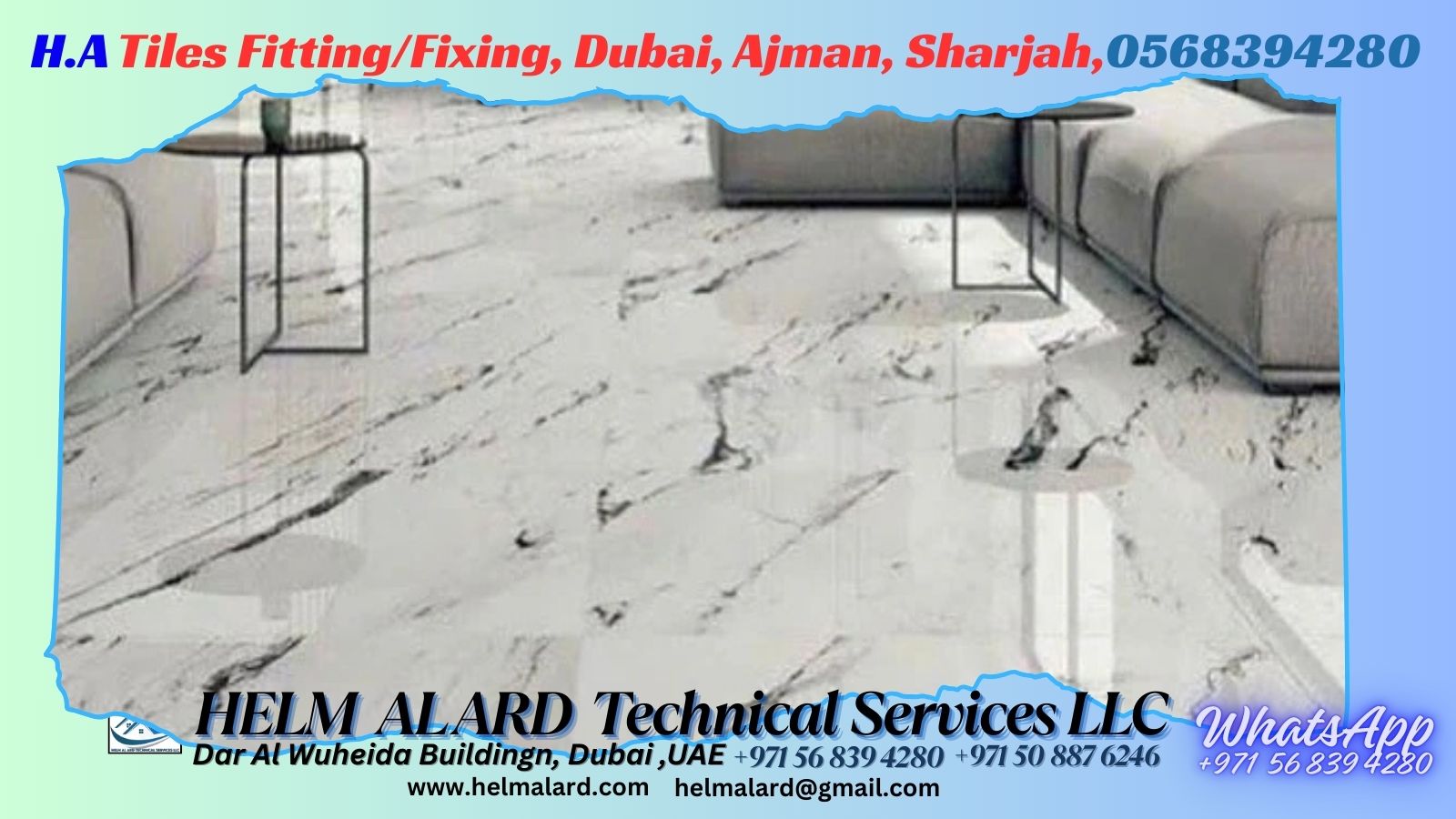 Best Tile Fixing Company Uae in Dubai