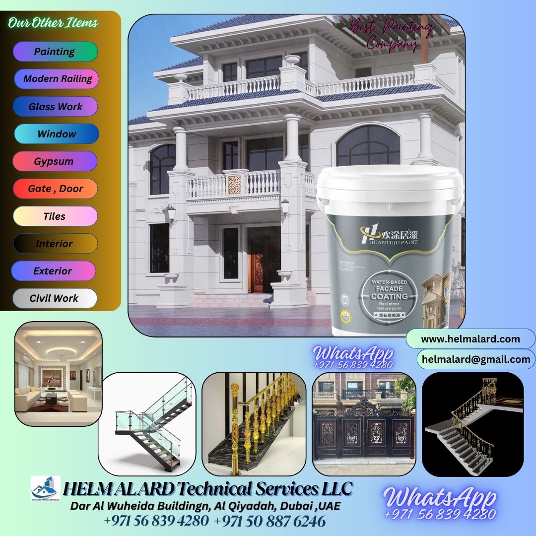 Villa Painting Contractor In Ajman,sharjah,dubai,uae