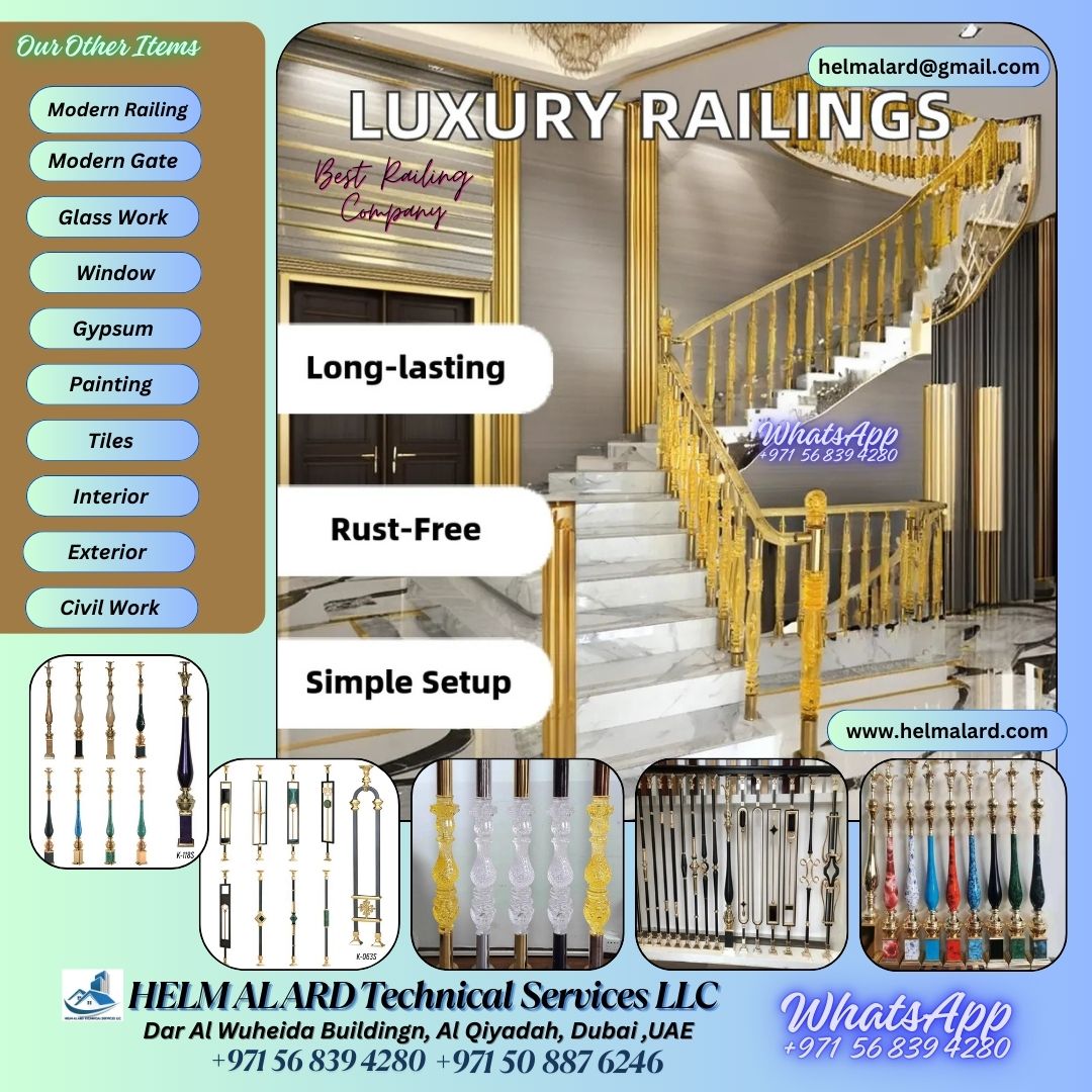 Acrylic Staircase Installation In Villa And Apartment Dubai
