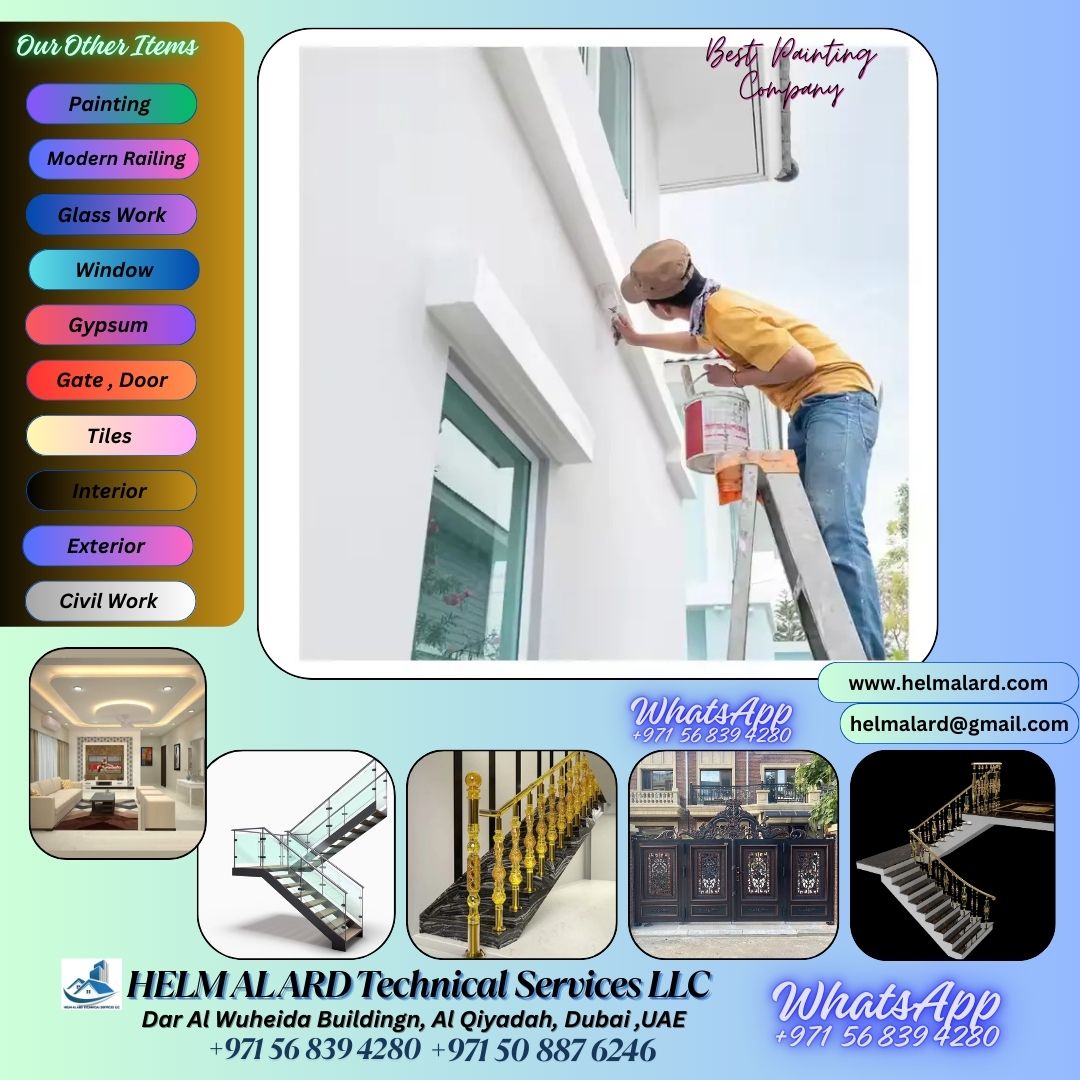 Villa Painting Contractor In Ajman,sharjah,dubai,uae