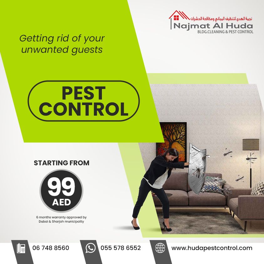 Najmath Al Hudha Pest Control Service in Dubai