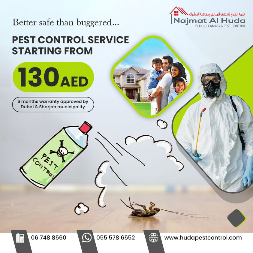 Najmath Al Hudha Pest Control Service in Dubai