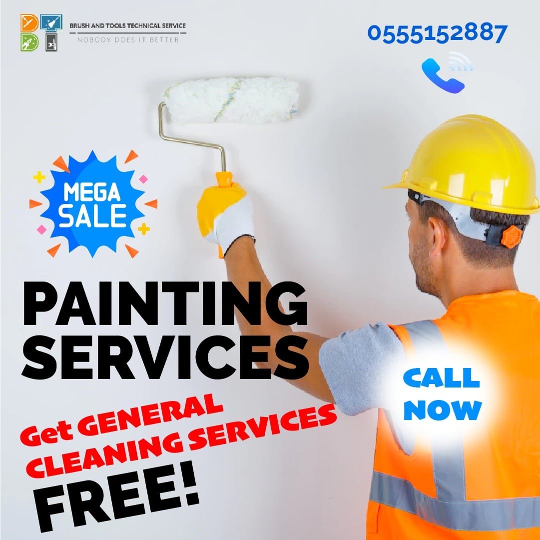 Deep Cleaning And Home Painting Services in Dubai