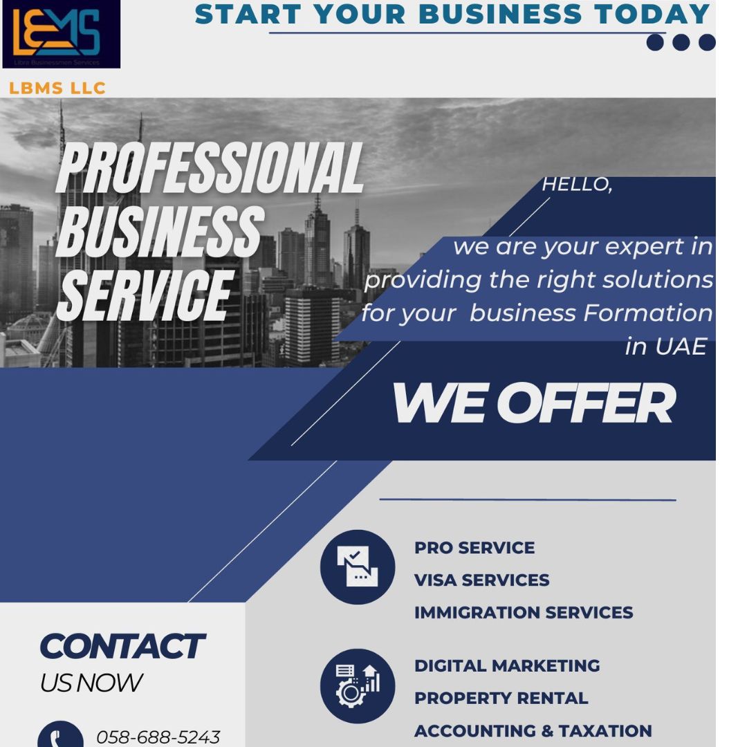 Start Your Business Today in Dubai