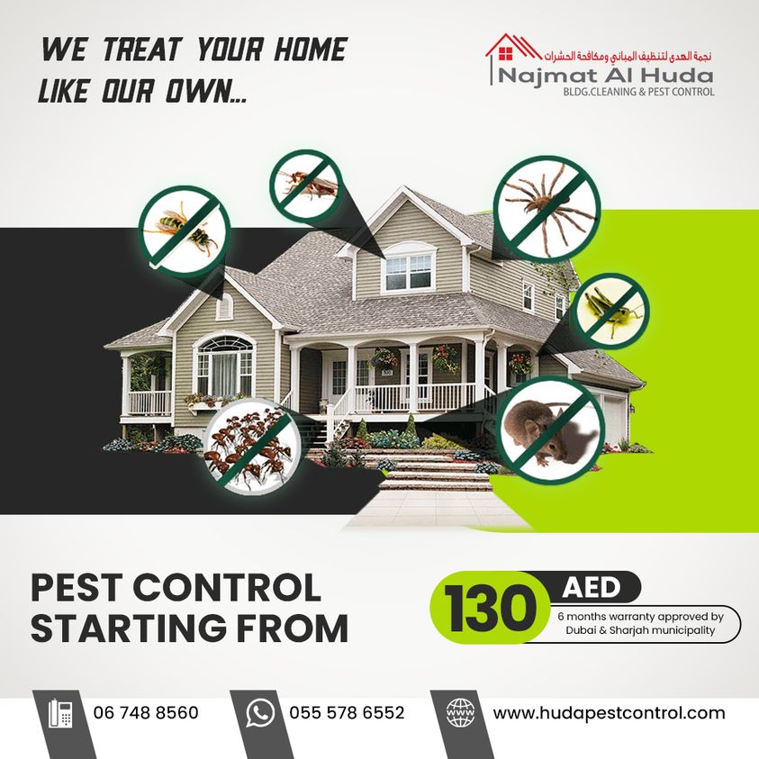 Najmath Al Hudha Pest Control Service in Dubai