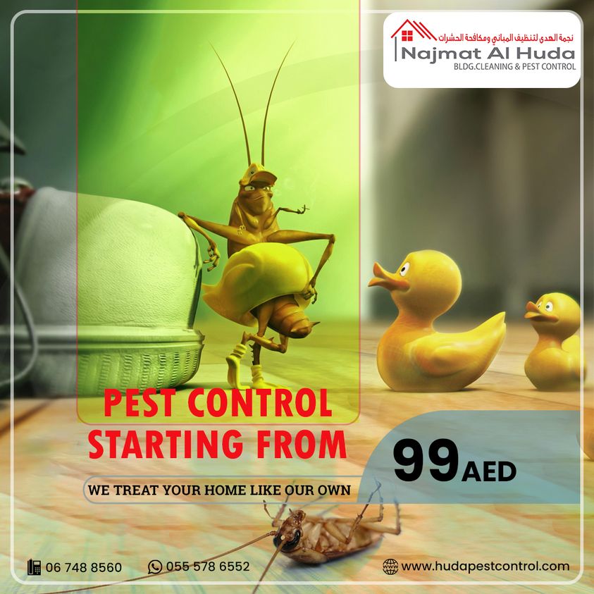 Najmath Al Hudha Pest Control Service in Dubai