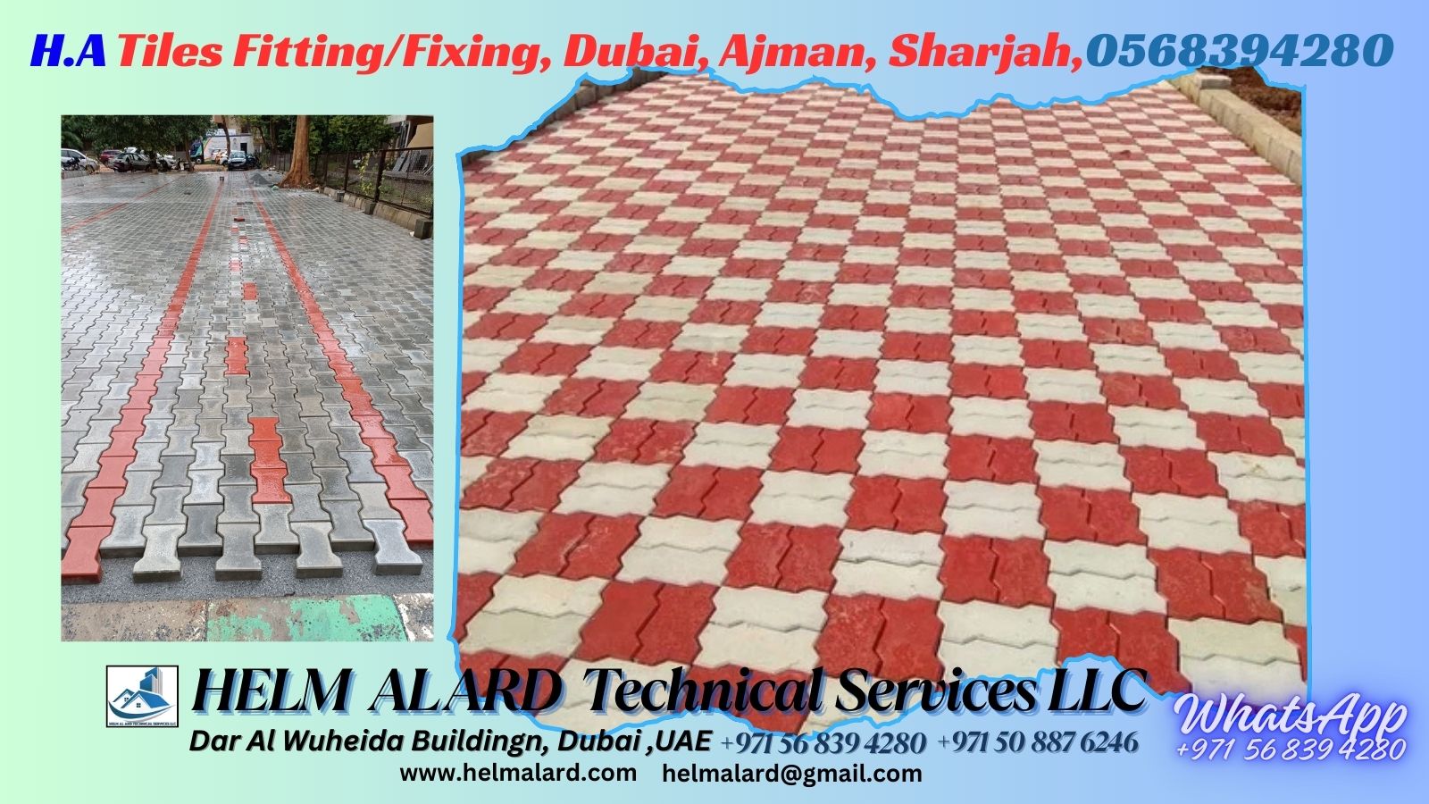 Intalock Fixing Sub Contractor In Sharjah,dubai,uae