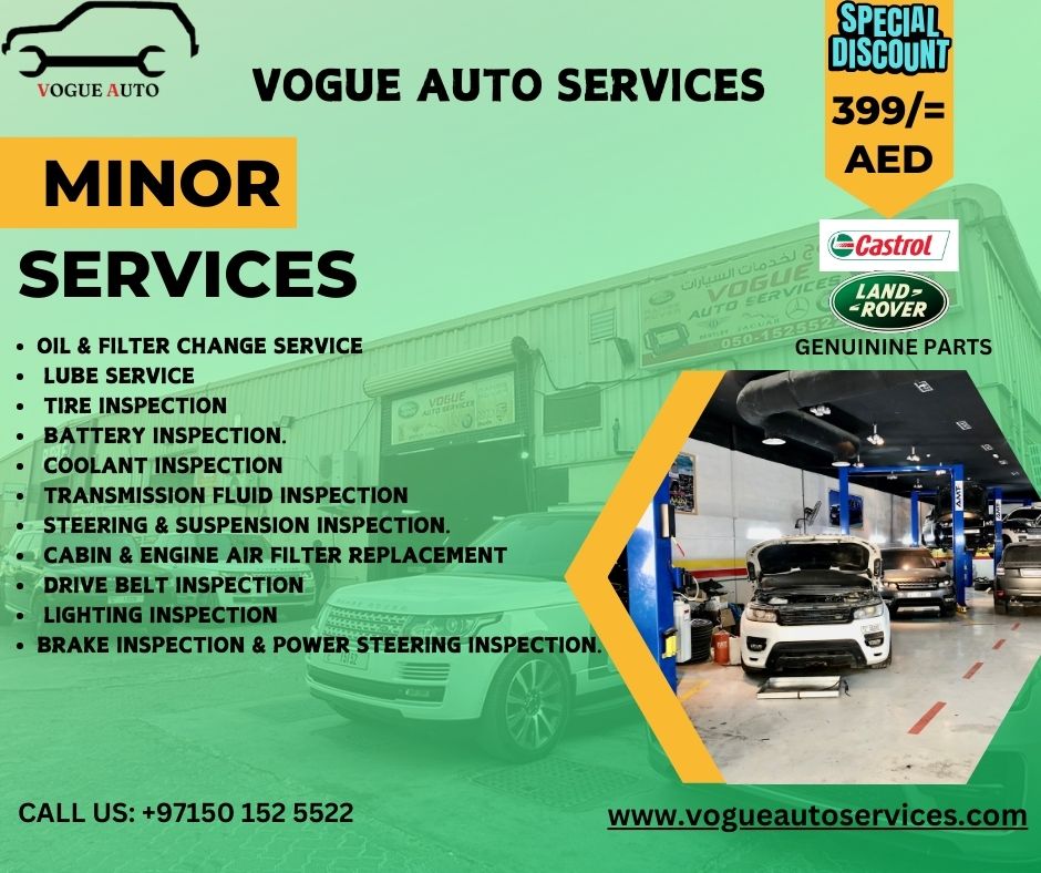 Range Rover And German Cars Repair Services In Dubai