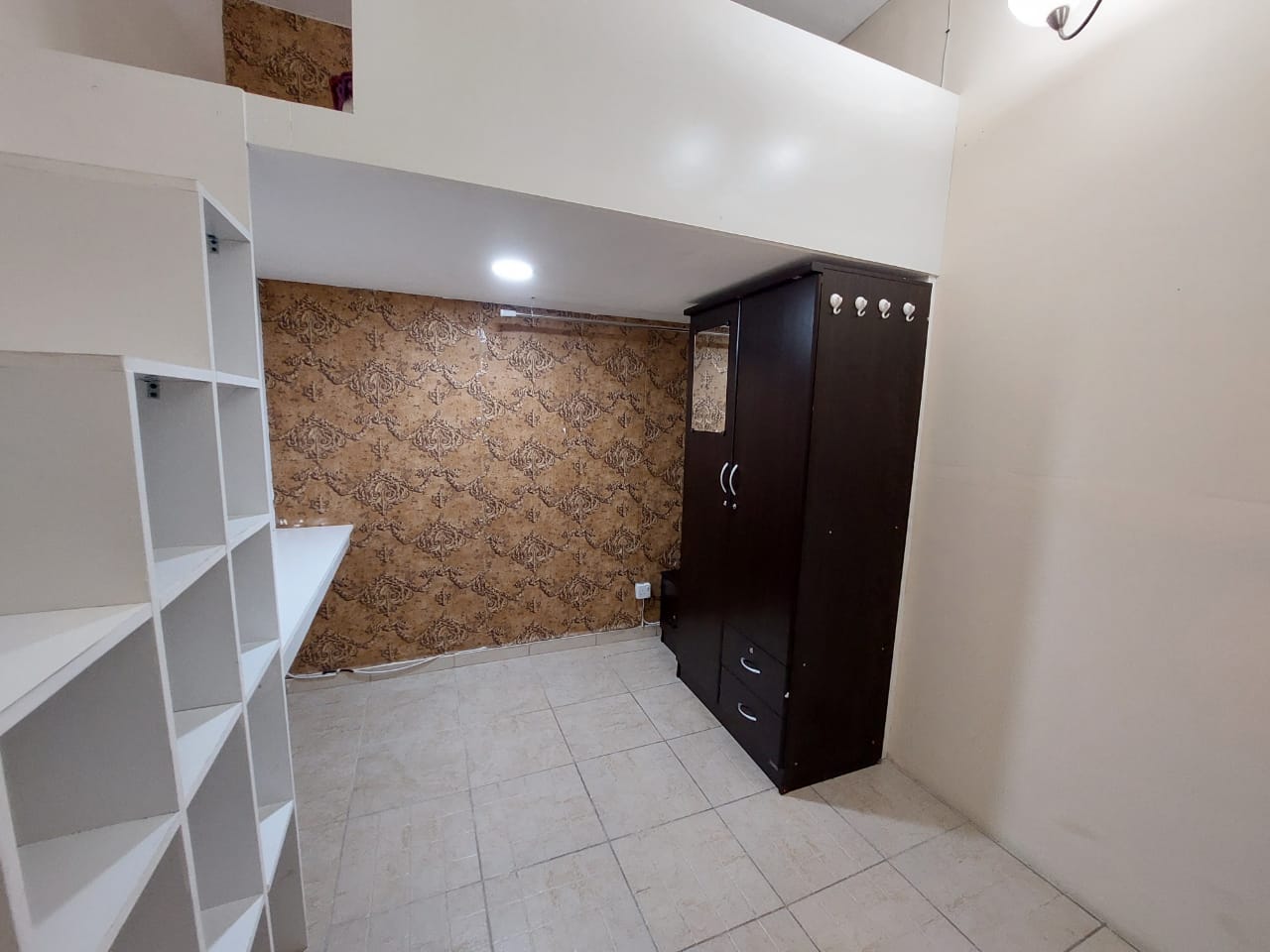 Loft Type Closed Partition Room With Sharing Bathroom