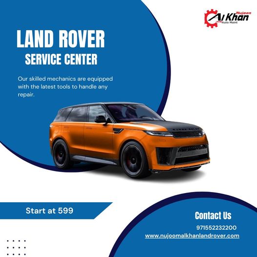 Land Rover Services Center In Sharjah