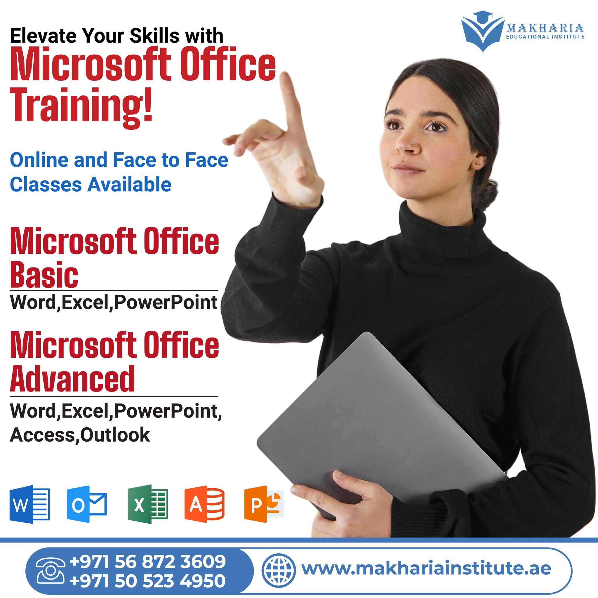 Become A Microsoft Office Pro Call +971 56 872 3609