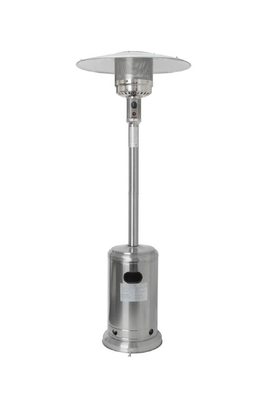Mushroom Patio Heater Stainless Steel And Black Color