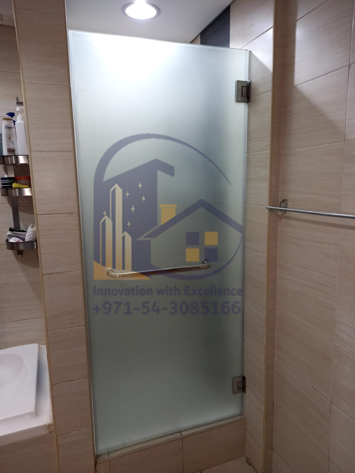 Shower Glass Partition in Dubai