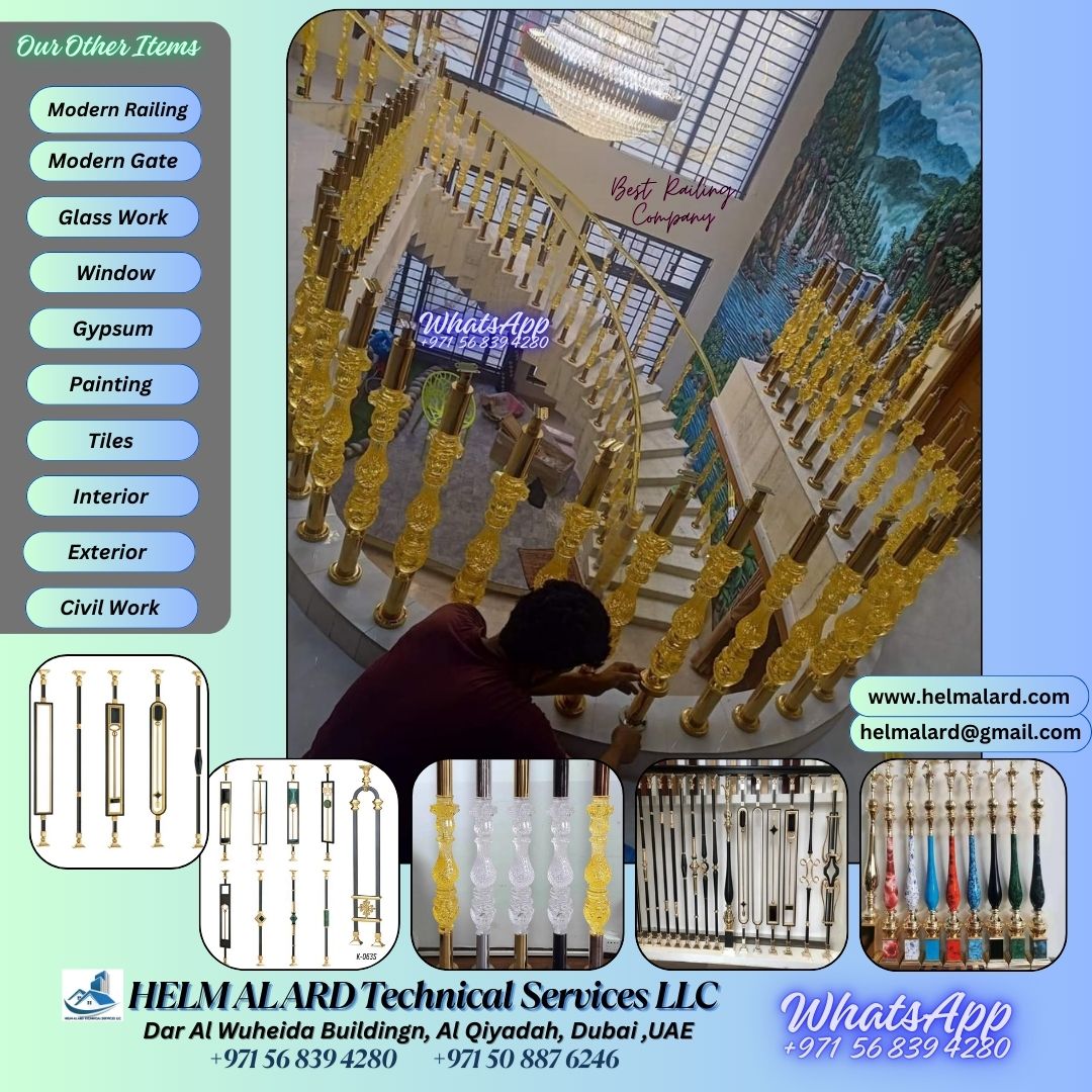 Glass Balustrade Balcony Handrail Glass Fencing Dubai Uae