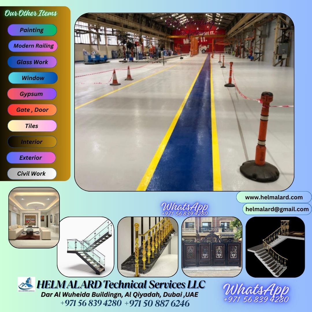 Industrial Epoxy Painting Work In Ajman,sharjah,dubai,uae