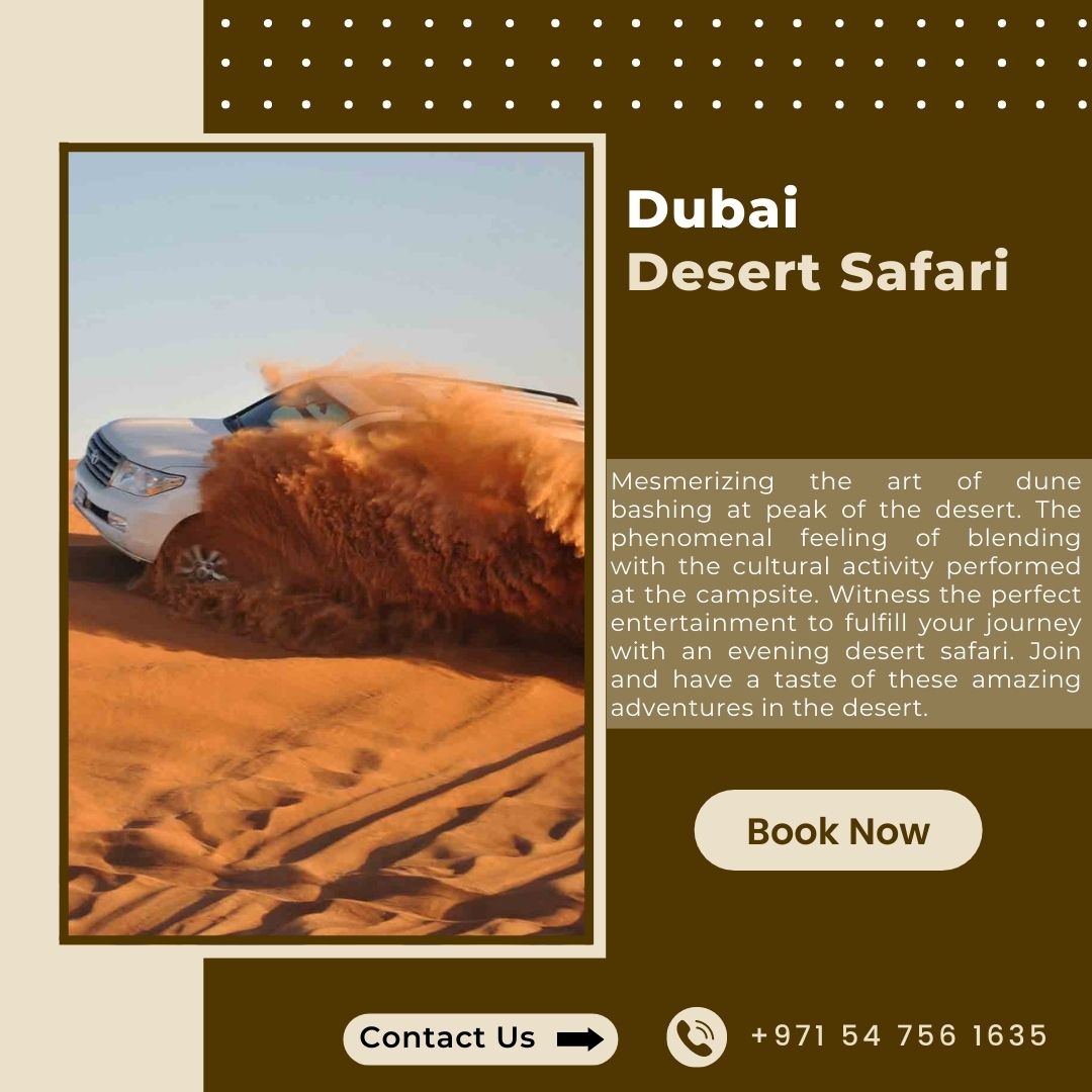 Desert Safari Vacancy in Dubai