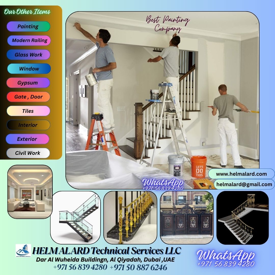 Villa Painting Contractor In Ajman,sharjah,dubai,uae