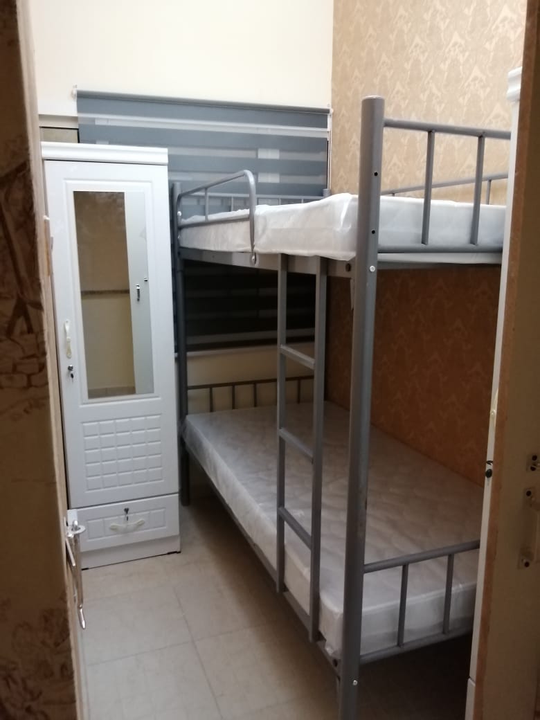 Closed Partition Room With Window, Bunkbed