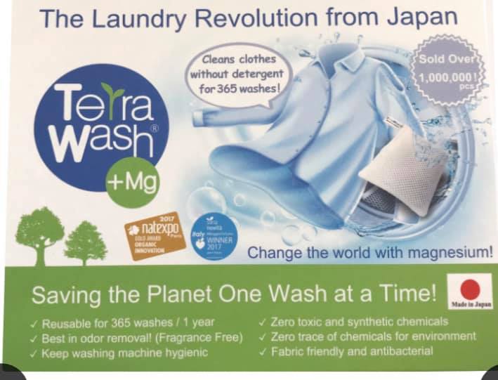 Organic Natural Eco Friendly Alternative Detergent Terrawash+mg