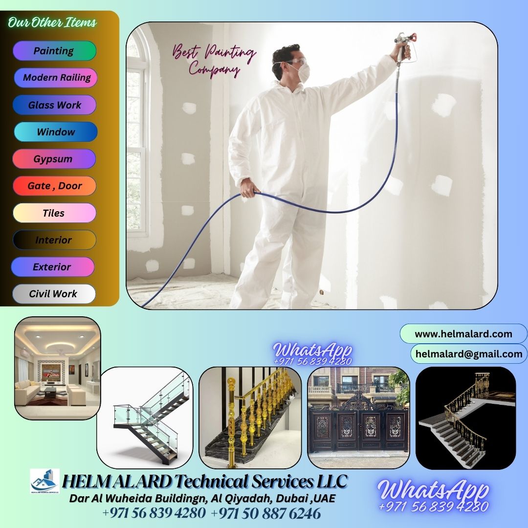 Villa Painting Contractor In Ajman,sharjah,dubai,uae