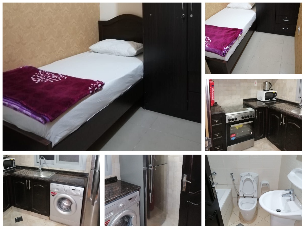 Closed Partition Room With Sharing Full Bathroom With Bathtub For Single All Inclusive