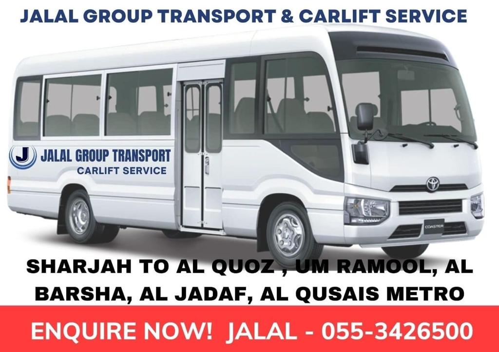 Car Lift Service Sharjah To Al Quoz in Dubai