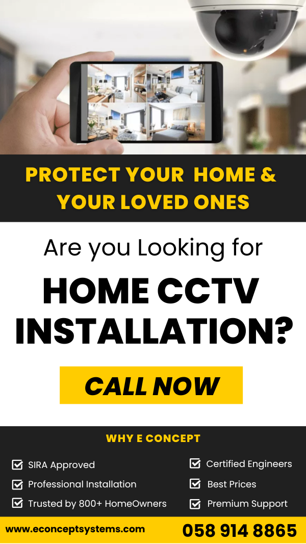 Home Cctv Installation Services In Dubai