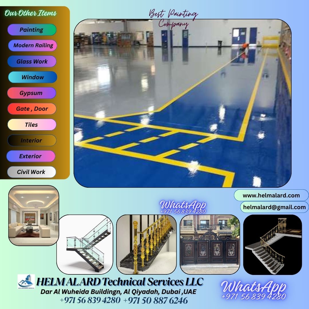 Industrial Epoxy Painting Work In Ajman,sharjah,dubai,uae