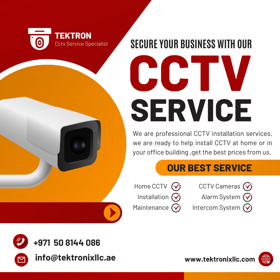 Tektronix Technology Cctv Camera Installation In Dubai Enhancing Your Security Infrastructure