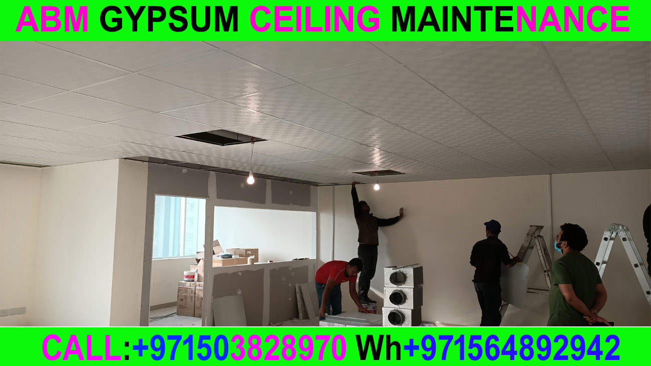 Office Gypsum Wall Partition Contractor Umm Al Quwain Ajman Dubai Sharjah