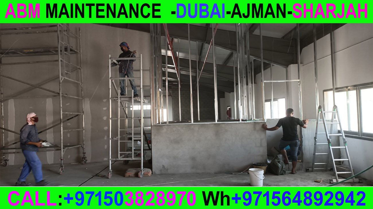 Fit Out Maintenance Ajman Dubai Sharjah Abudhabi 0503828970