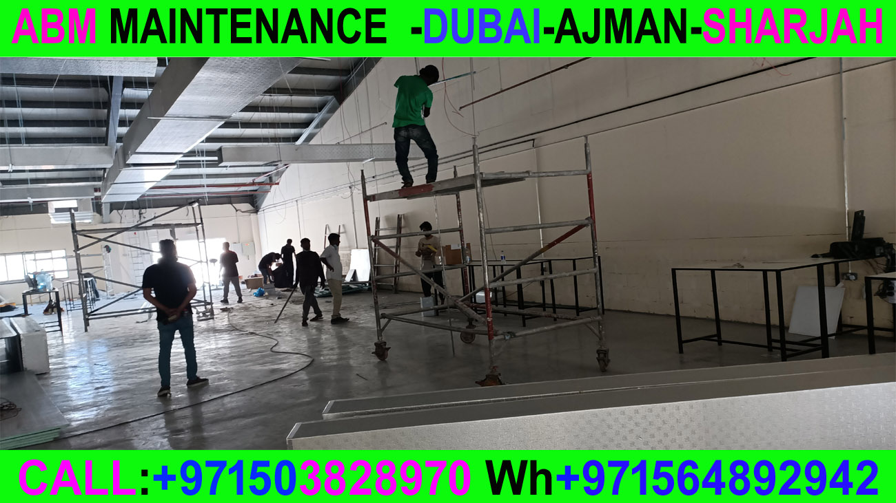 Fit Out Maintenance Ajman Dubai Sharjah Abudhabi 0503828970