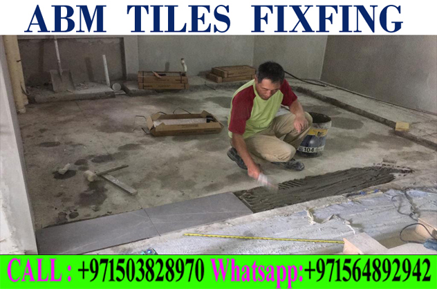 Porcelain Floor Tiles Fixing Contractor Dubai Ajman Sharjah